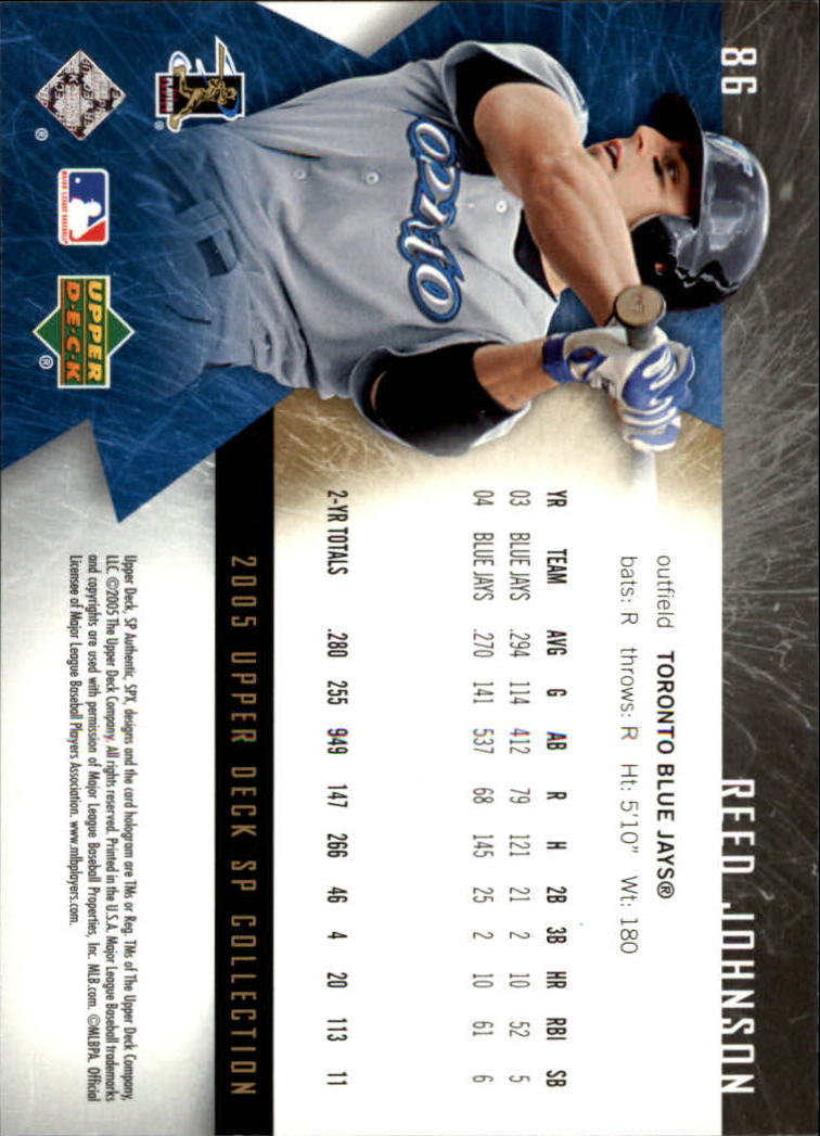 A7675- 2005 SPx Baseball Card #s 1-100 +Inserts -You Pick- 15+ FREE US SHIP - Picture 135 of 161