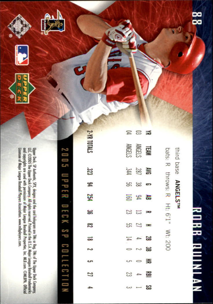 A7675- 2005 SPx Baseball Card #s 1-100 +Inserts -You Pick- 15+ FREE US SHIP - Picture 139 of 161