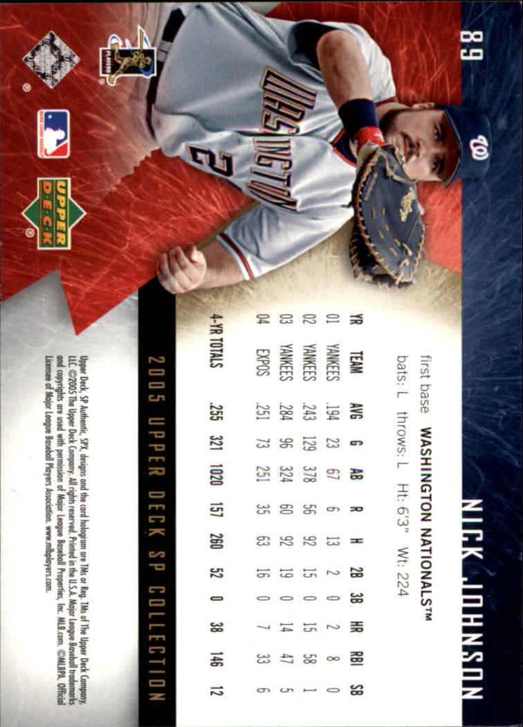 A7675- 2005 SPx Baseball Card #s 1-100 +Inserts -You Pick- 15+ FREE US SHIP - Picture 141 of 161