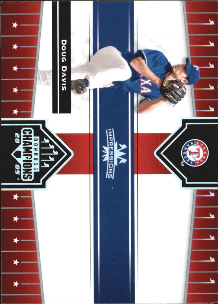 2005 Donruss Champions Baseball Impressions Parallel Singles - You Choose - Picture 8 of 191