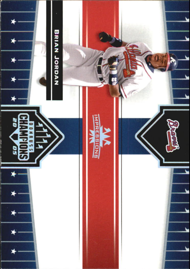 2005 Donruss Champions Baseball Impressions Parallel Singles - You Choose - Picture 12 of 191