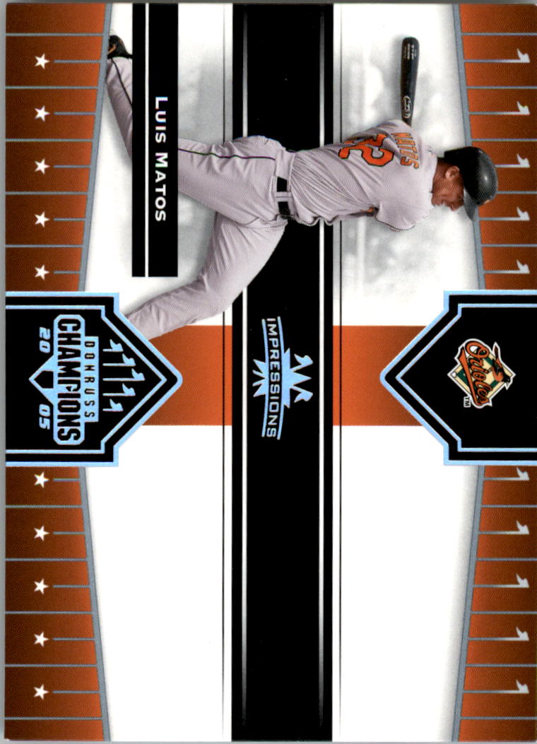 2005 Donruss Champions Baseball Impressions Parallel Singles - You Choose - Picture 14 of 191