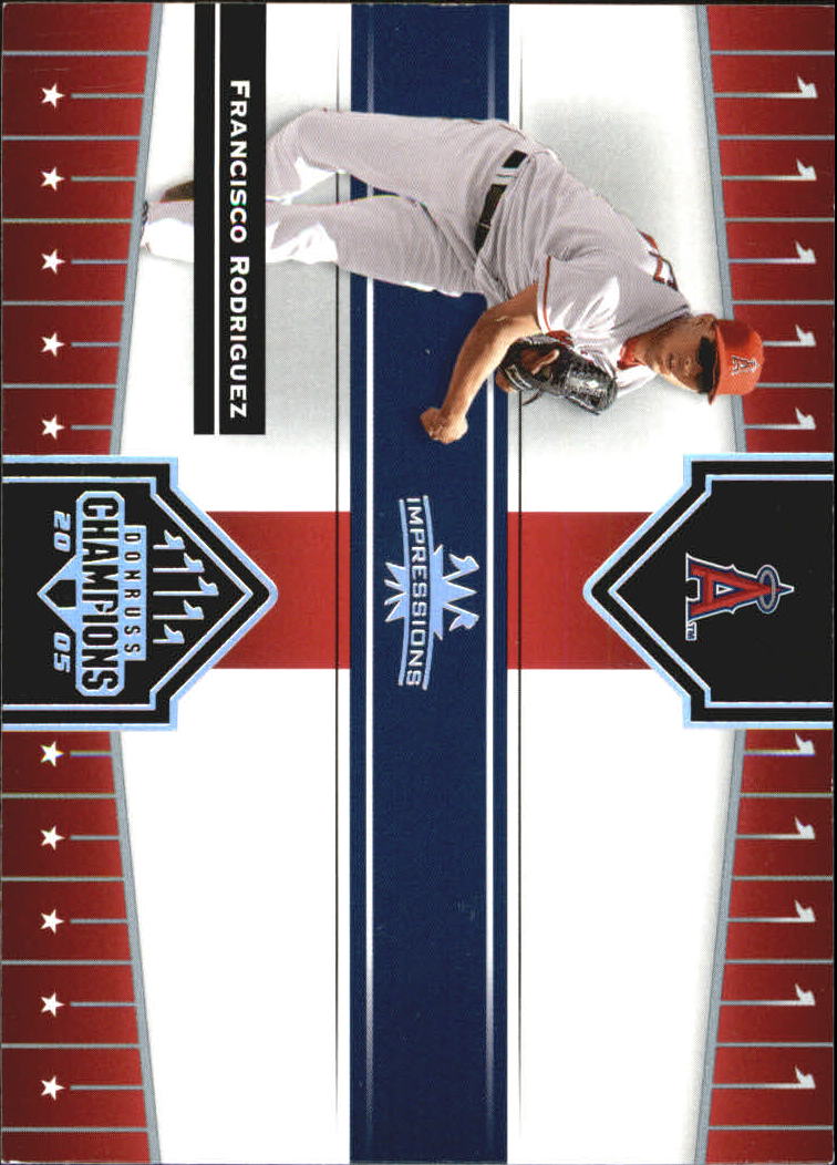 2005 Donruss Champions Baseball Impressions Parallel Singles - You Choose - Picture 16 of 191