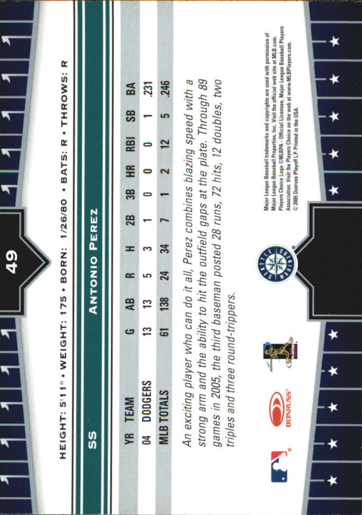 2005 Donruss Champions Baseball Impressions Parallel Singles - You Choose - Picture 19 of 191