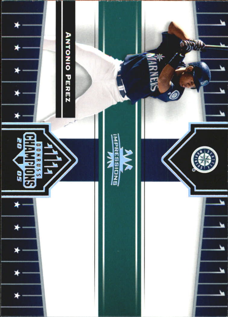 2005 Donruss Champions Baseball Impressions Parallel Singles - You Choose - Picture 18 of 191