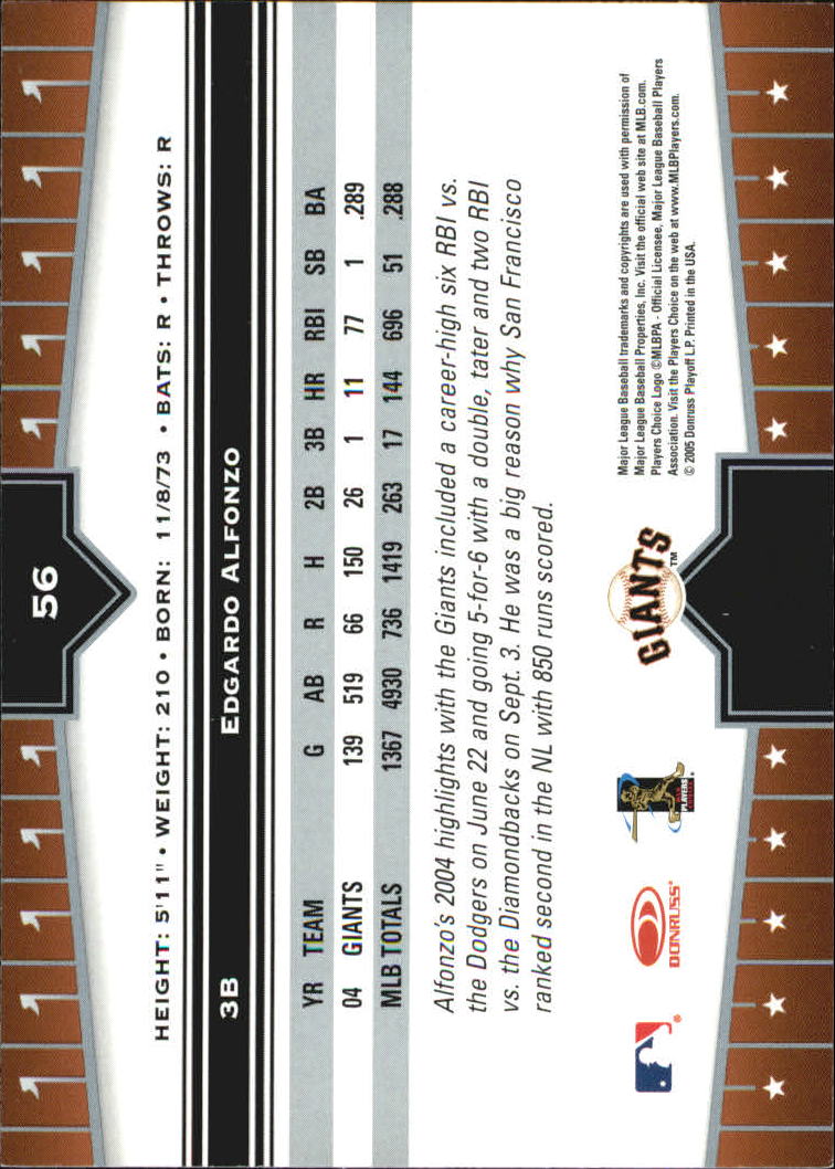 2005 Donruss Champions Baseball Impressions Parallel Singles - You Choose - Picture 25 of 191