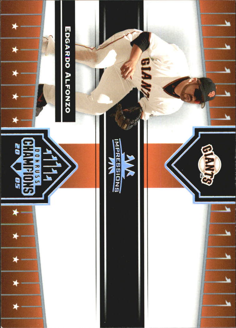 2005 Donruss Champions Baseball Impressions Parallel Singles - You Choose - Picture 24 of 191