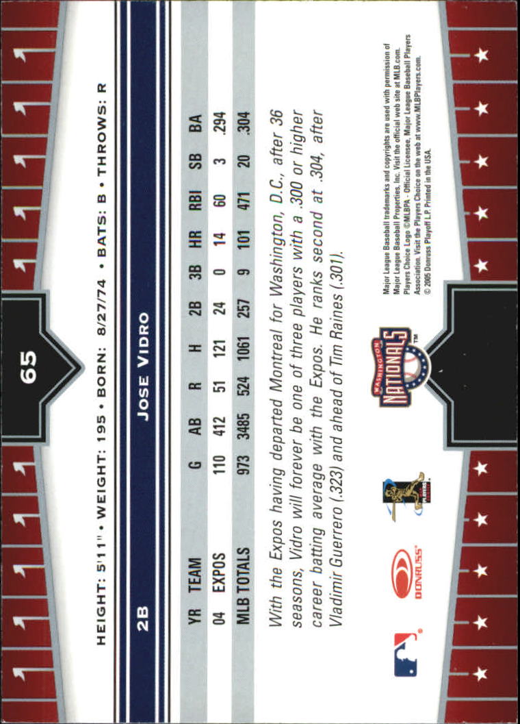 2005 Donruss Champions Baseball Impressions Parallel Singles - You Choose - Picture 29 of 191
