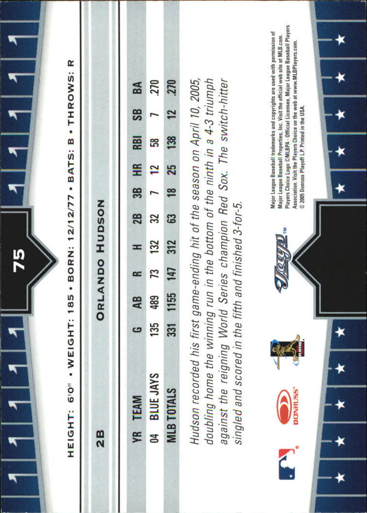 2005 Donruss Champions Baseball Impressions Parallel Singles - You Choose - Picture 35 of 191