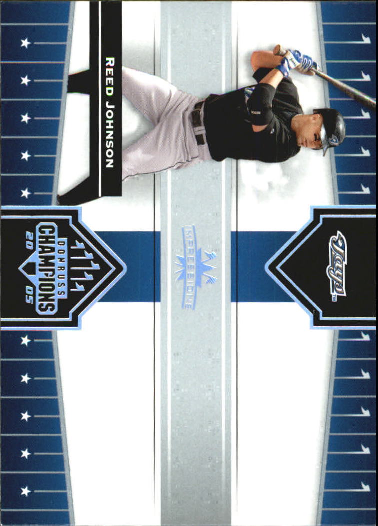 2005 Donruss Champions Baseball Impressions Parallel Singles - You Choose - Picture 36 of 191
