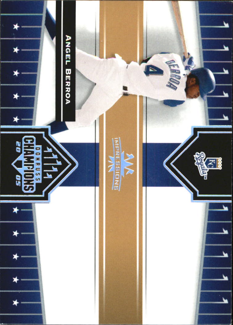 2005 Donruss Champions Baseball Impressions Parallel Singles - You Choose - Picture 43 of 191