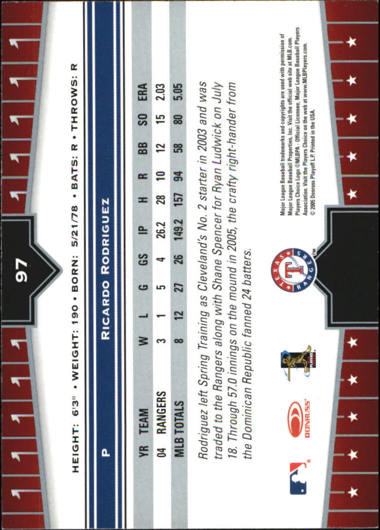 2005 Donruss Champions Baseball Impressions Parallel Singles - You Choose - Picture 48 of 191
