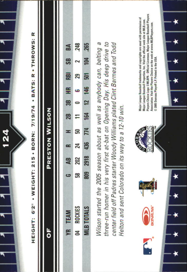 2005 Donruss Champions Baseball Impressions Parallel Singles - You Choose - Picture 68 of 191