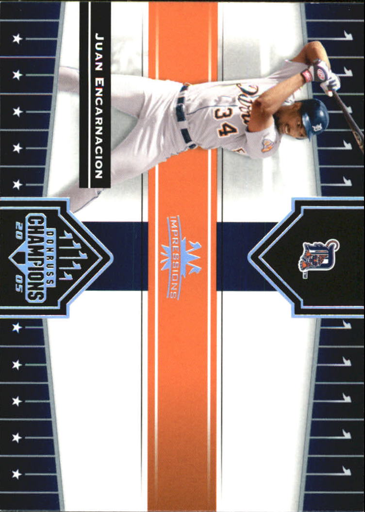 2005 Donruss Champions Baseball Impressions Parallel Singles - You Choose - Picture 71 of 191