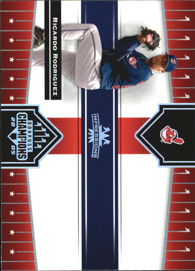 2005 Donruss Champions Baseball Impressions Parallel Singles - You Choose - Picture 79 of 191