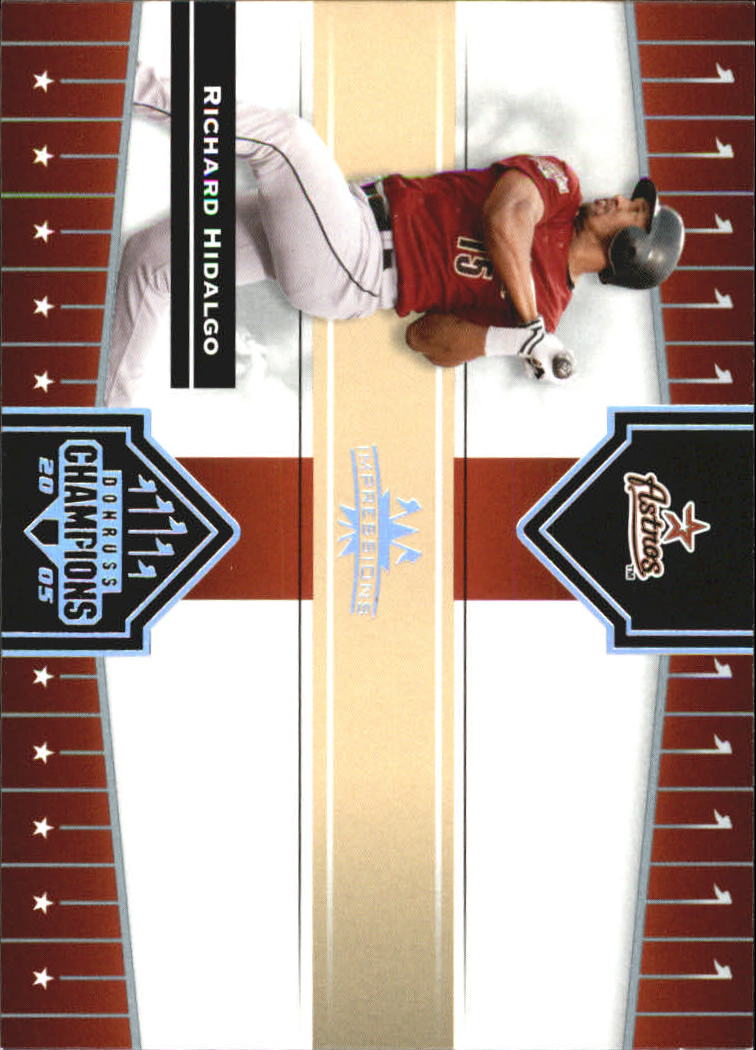 2005 Donruss Champions Baseball Impressions Parallel Singles - You Choose - Picture 81 of 191
