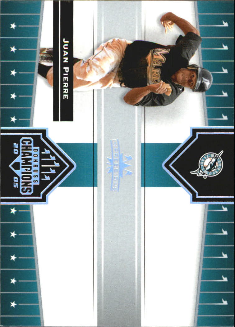 2005 Donruss Champions Baseball Impressions Parallel Singles - You Choose - Picture 83 of 191