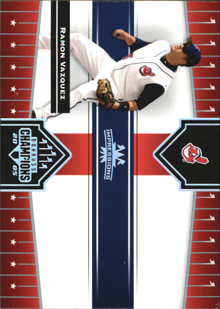 2005 Donruss Champions Baseball Impressions Parallel Singles - You Choose - Picture 89 of 191