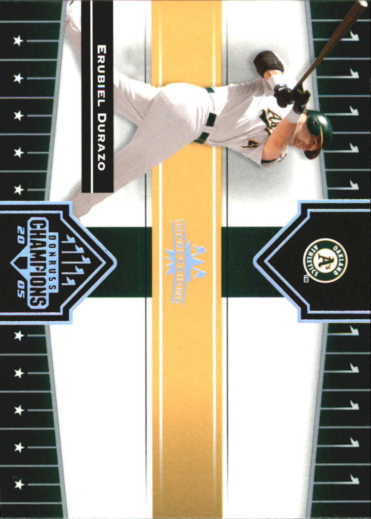 2005 Donruss Champions Baseball Impressions Parallel Singles - You Choose - Picture 93 of 191