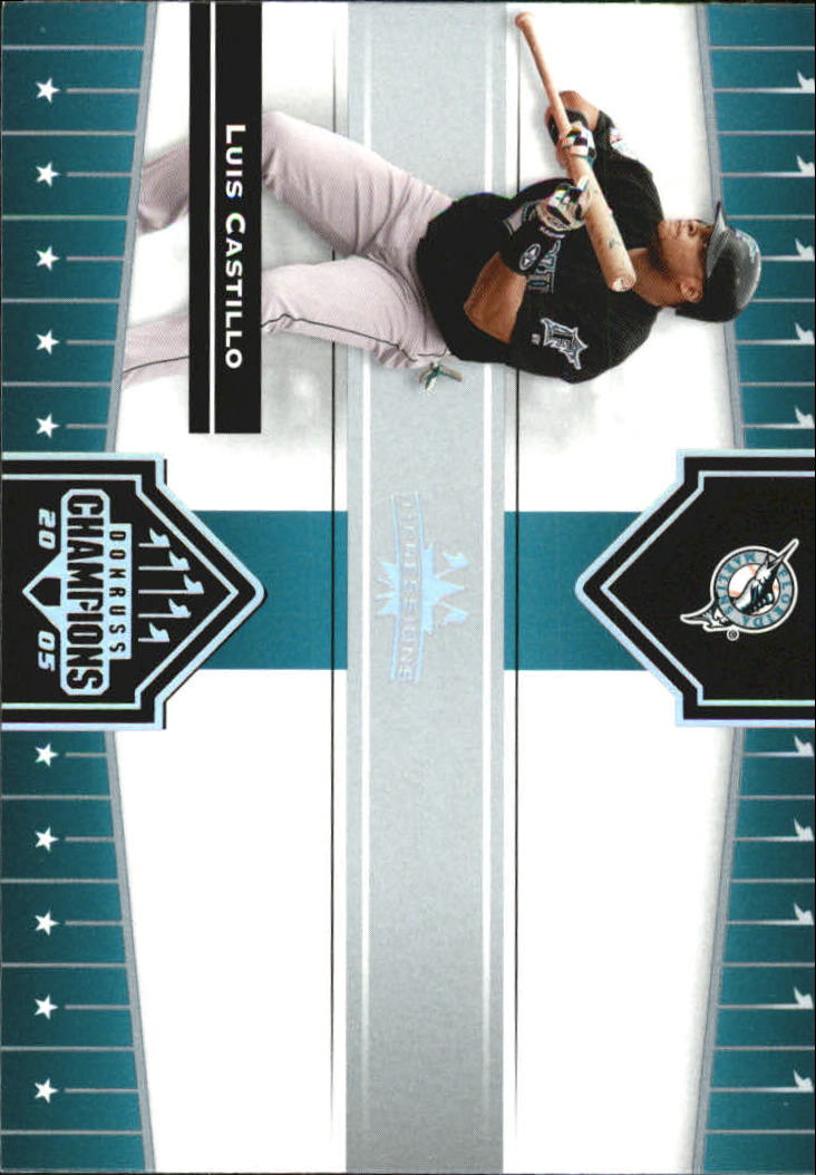 2005 Donruss Champions Baseball Impressions Parallel Singles - You Choose - Picture 97 of 191