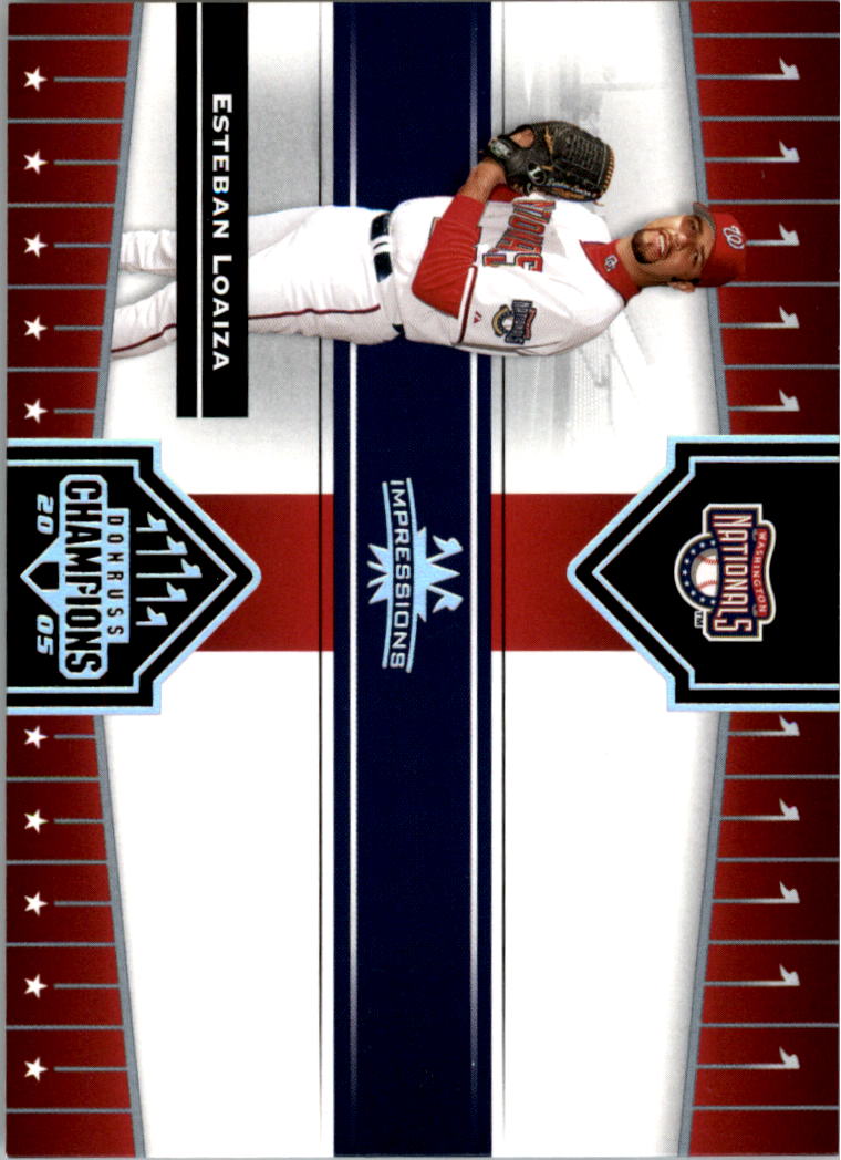 2005 Donruss Champions Baseball Impressions Parallel Singles - You Choose - Picture 99 of 191