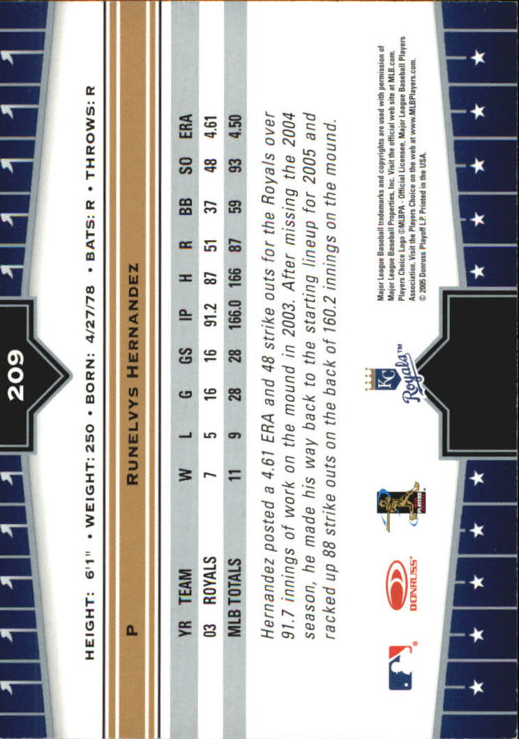 2005 Donruss Champions Baseball Impressions Parallel Singles - You Choose - Picture 106 of 191