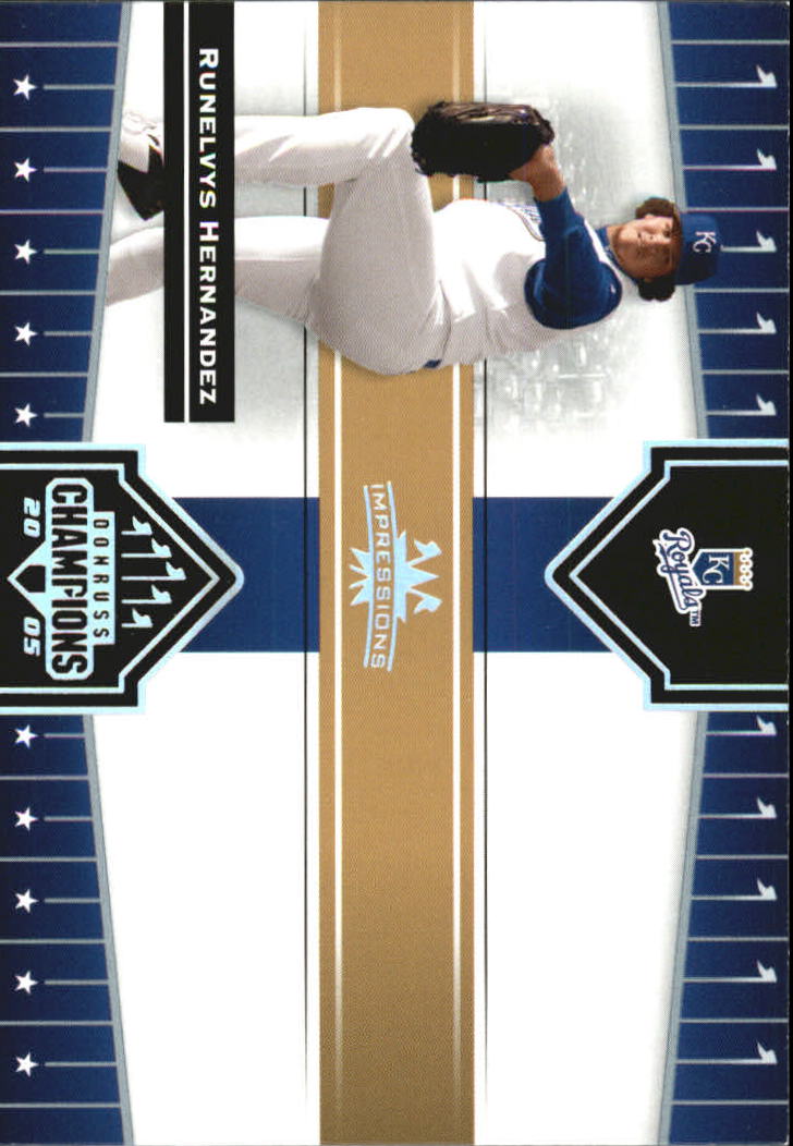 2005 Donruss Champions Baseball Impressions Parallel Singles - You Choose - Picture 105 of 191