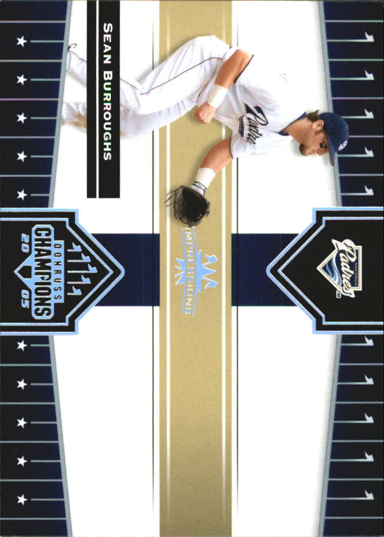 2005 Donruss Champions Baseball Impressions Parallel Singles - You Choose - Picture 115 of 191