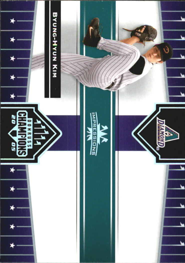 2005 Donruss Champions Baseball Impressions Parallel Singles - You Choose - Picture 117 of 191