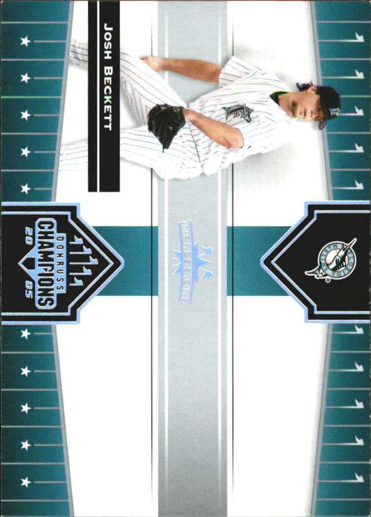 2005 Donruss Champions Baseball Impressions Parallel Singles - You Choose - Picture 125 of 191