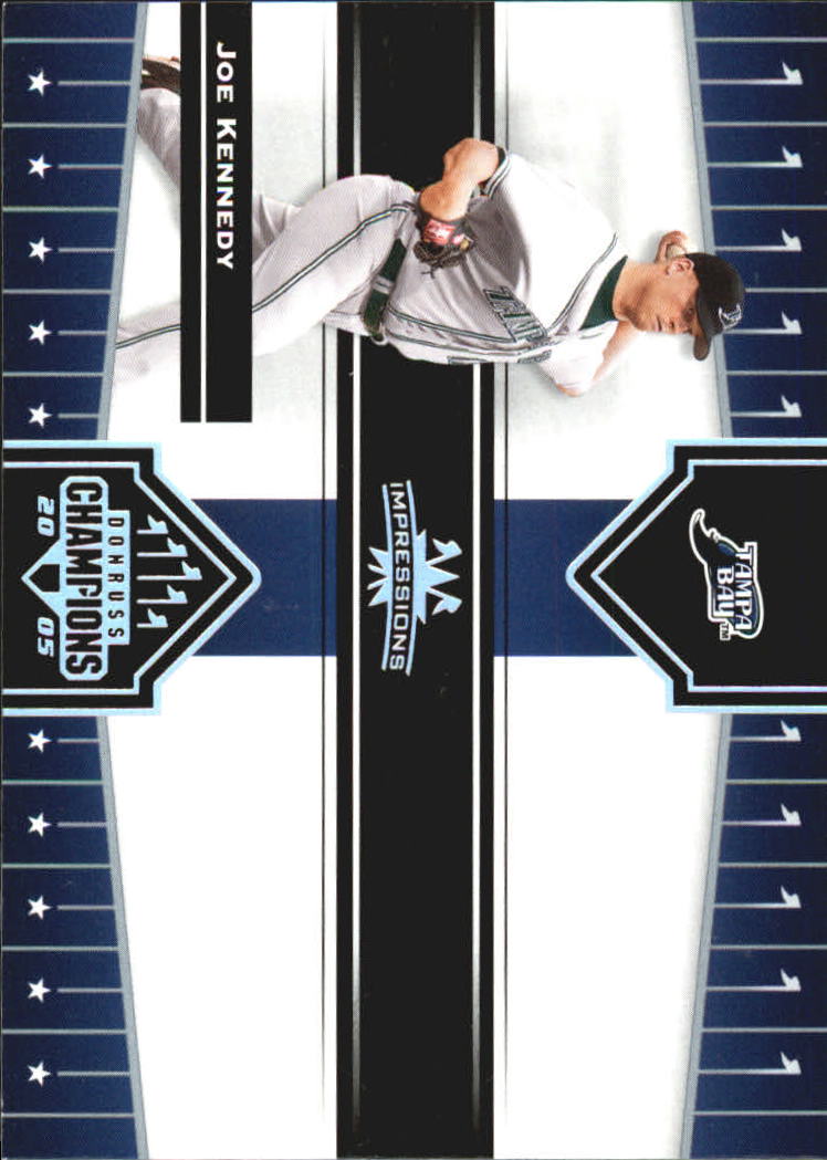 2005 Donruss Champions Baseball Impressions Parallel Singles - You Choose - Picture 144 of 191