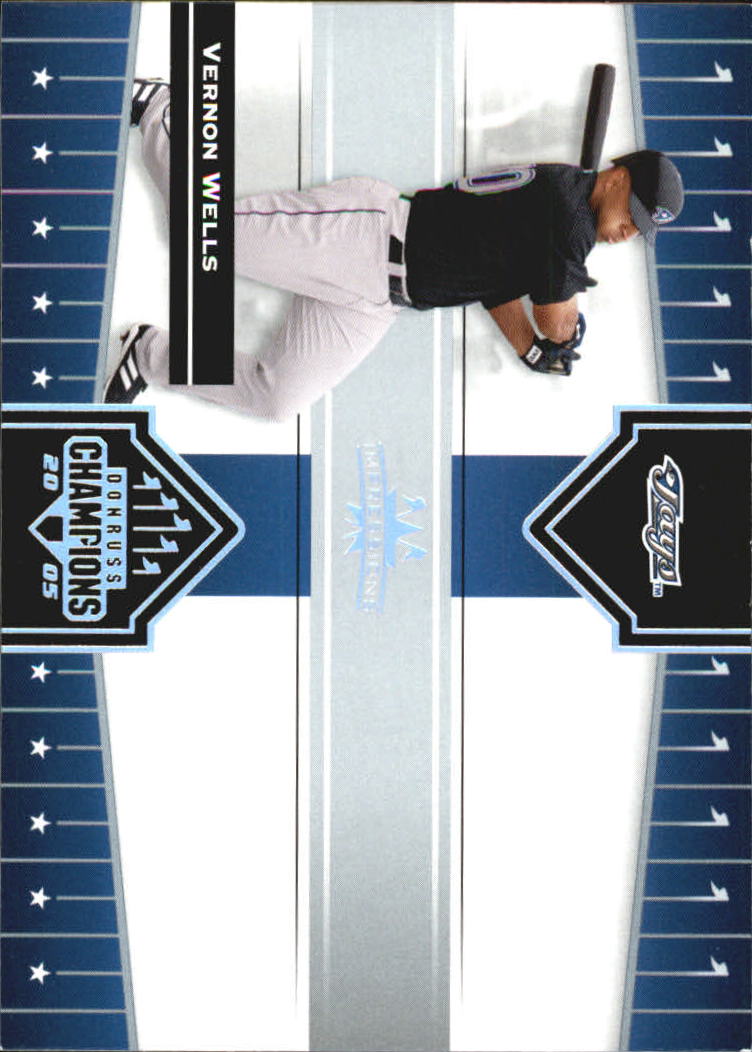 2005 Donruss Champions Baseball Impressions Parallel Singles - You Choose - Picture 150 of 191