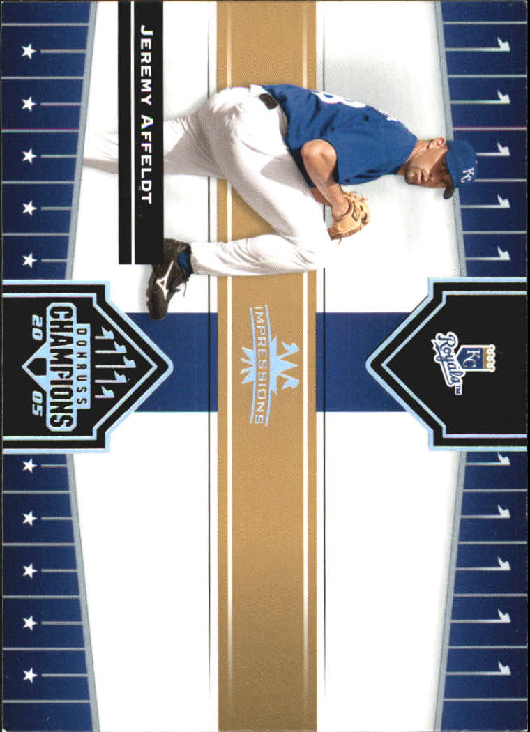 2005 Donruss Champions Baseball Impressions Parallel Singles - You Choose - Picture 166 of 191