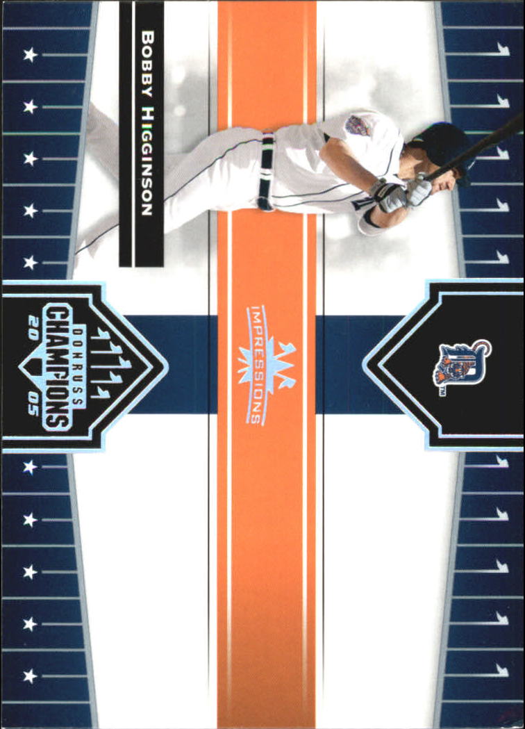 2005 Donruss Champions Baseball Impressions Parallel Singles - You Choose - Picture 180 of 191