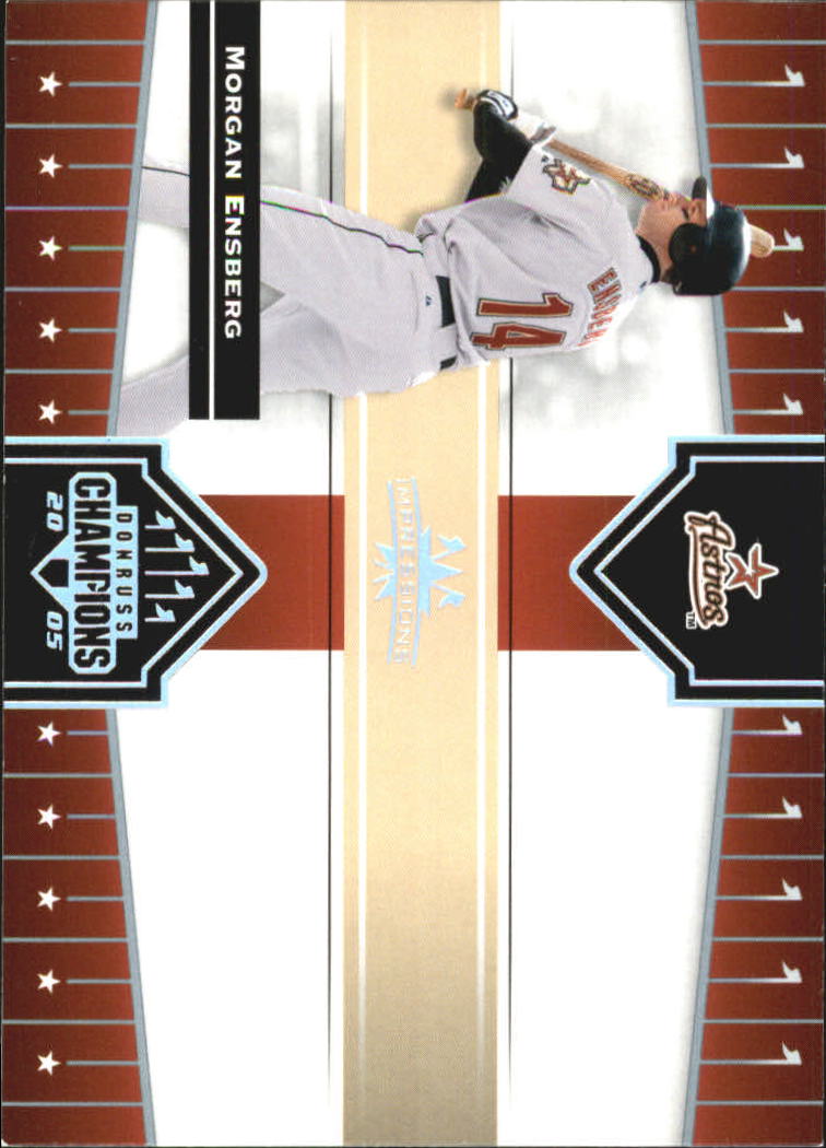 2005 Donruss Champions Baseball Impressions Parallel Singles - You Choose - Picture 184 of 191