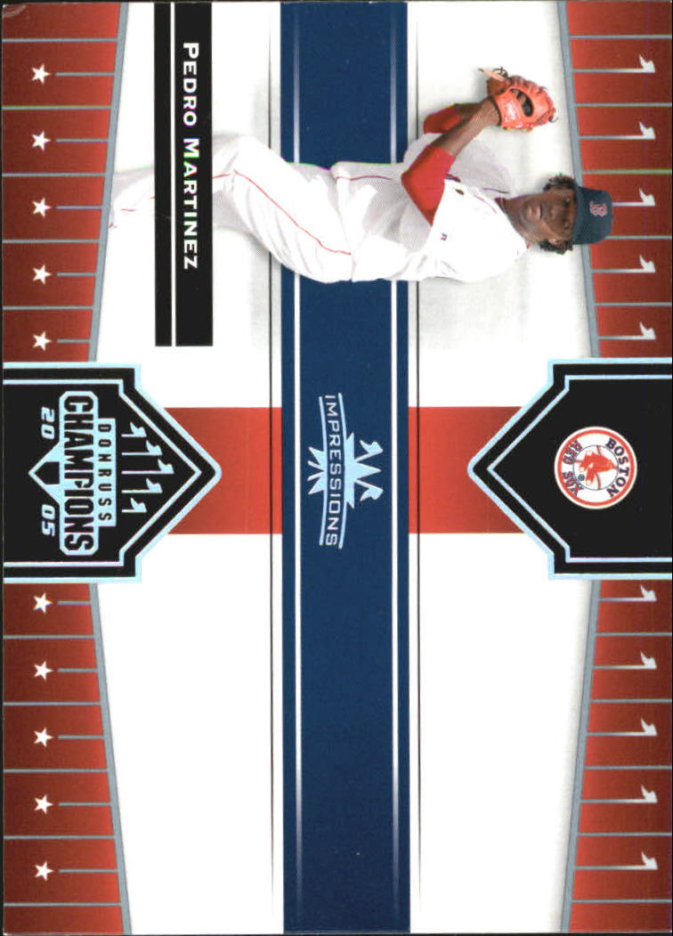 2005 Donruss Champions Baseball Impressions Parallel Singles - You Choose - Picture 186 of 191