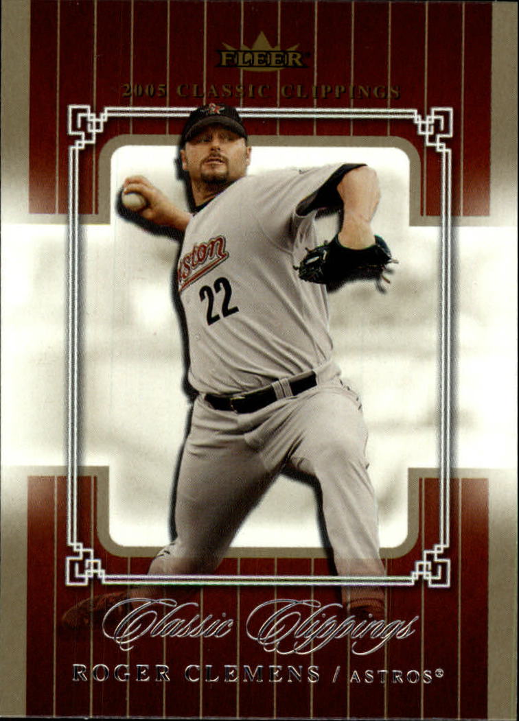 2005 Classic Clippings #9 Roger Clemens