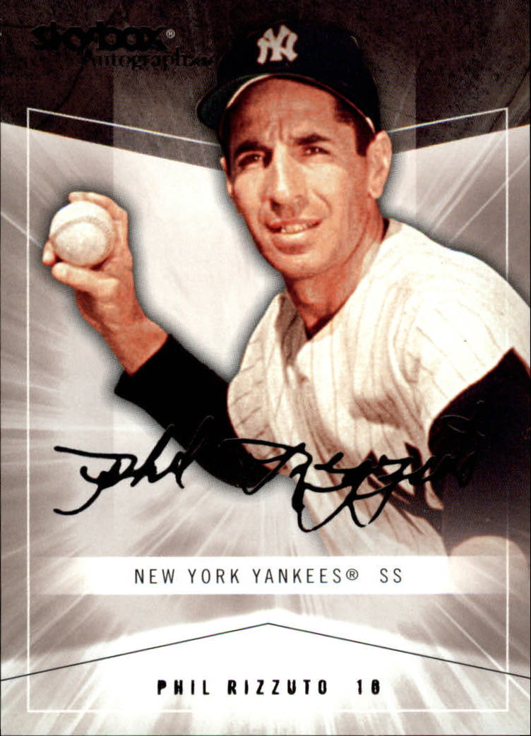 2005 SkyBox Autographics #73 Phil Rizzuto GT
