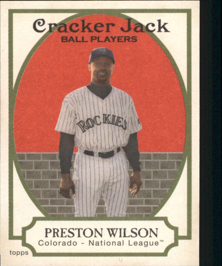 2005 Topps Cracker Jack Mini Red #115 Preston Wilson
