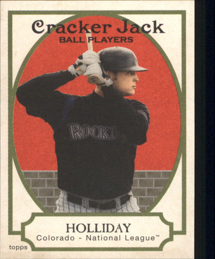 2005 Topps Cracker Jack Mini Red #124 Matt Holliday