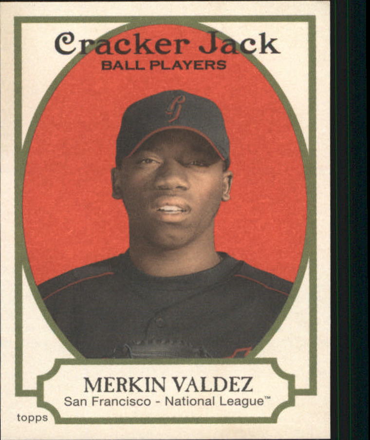 2005 Topps Cracker Jack Mini Red #187 Merkin Valdez