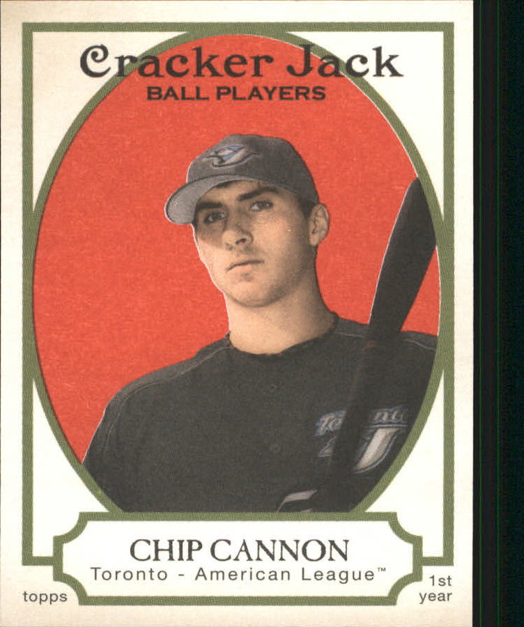 2005 Topps Cracker Jack Mini Red #218 Chip Cannon