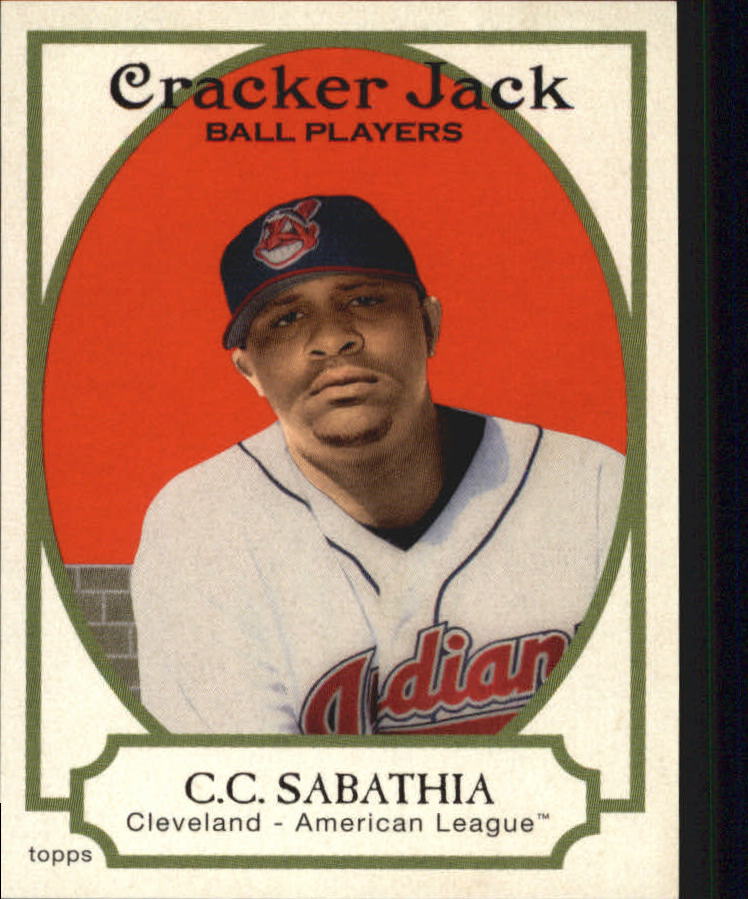 2005 Topps Cracker Jack Mini Stickers #81 C.C. Sabathia