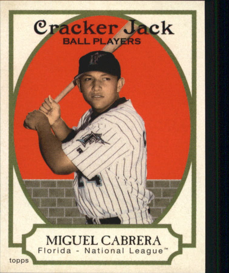 2005 Topps Cracker Jack Mini Stickers #109 Miguel Cabrera