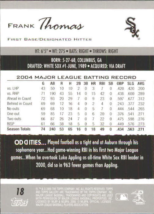 A6153- 2005 Topps Gallery BB Cards 1-188 +Inserts -You Pick- 15+ FREE US SHIP - Picture 34 of 328