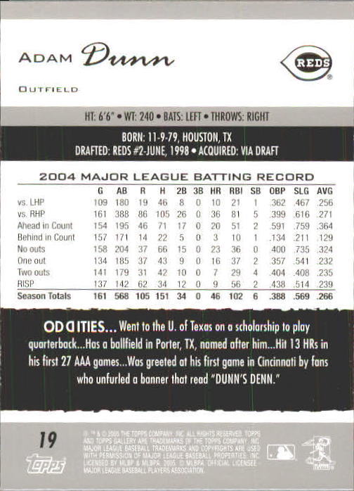 A6153- 2005 Topps Gallery BB Cards 1-188 +Inserts -You Pick- 15+ FREE US SHIP - Picture 36 of 328
