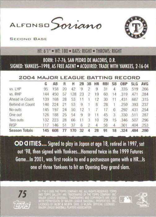 A6153- 2005 Topps Gallery BB Cards 1-188 +Inserts -You Pick- 15+ FREE US SHIP - Picture 140 of 328