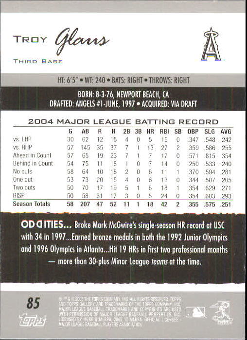 A6153- 2005 Topps Gallery BB Cards 1-188 +Inserts -You Pick- 15+ FREE US SHIP - Picture 158 of 328