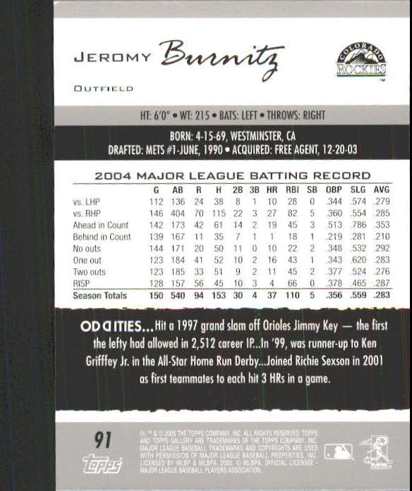 A6153- 2005 Topps Gallery BB Cards 1-188 +Inserts -You Pick- 15+ FREE US SHIP - Picture 168 of 328