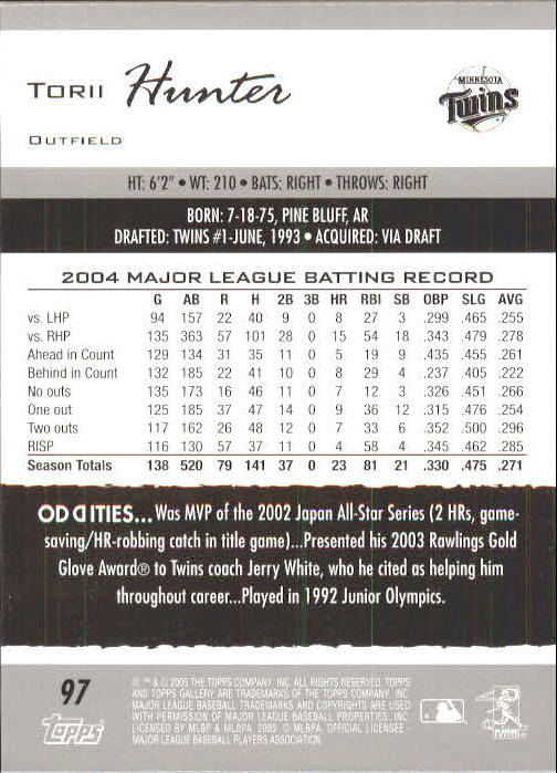 A6153- 2005 Topps Gallery BB Cards 1-188 +Inserts -You Pick- 15+ FREE US SHIP - Picture 178 of 328